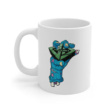 Load image into Gallery viewer, Zombie Logo Hand Coffee Mug 11oz
