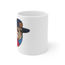 Load image into Gallery viewer, JD &amp; Bruno Cartoon White Coffee Mug
